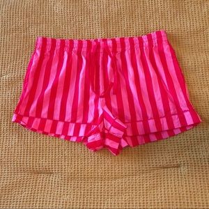 Ban.Do XL Leisure Shorts Hot Pink / Red Stripe